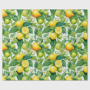 Citroenboomgaard Groene Gift Cadeaupapier