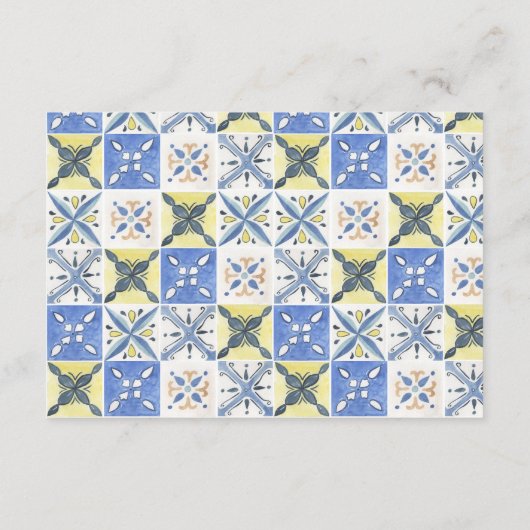 Citroenboomgaard Italiaans platteland bruiloft rec Informatiekaartje (Achterkant)