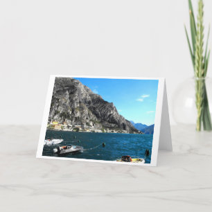 Citroenboomhuizen aan de rand van het Gardameer Feestdagen Kaart