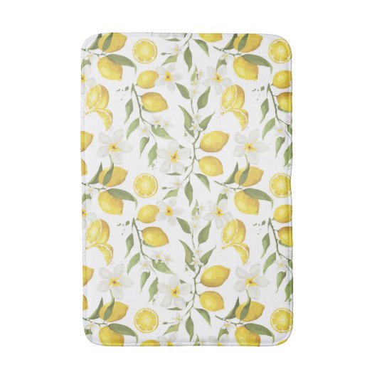  citroenboompatroon badmat (Voorkant Verticaal)