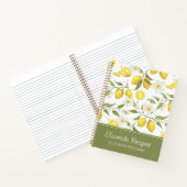 citroenboompatroon | Favoriete recepten Notitieboek (Binnen)