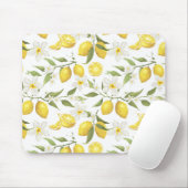  citroenboompatroon muismat (Met muis)