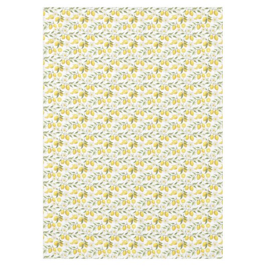  citroenboompatroon tafelkleed (Voorkant)