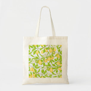 Citroenboomtak: Gestreept naadloos patroon Tote Bag