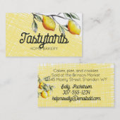 citroenbranche bakcateringbedrijf c... visitekaartje (Voorkant / Achterkant)