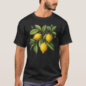 Citroenbranche Elegant  T-shirt (Voorkant)