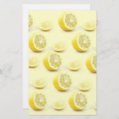 citroenbriefpapier briefpapier (Voorkant / Achterkant)