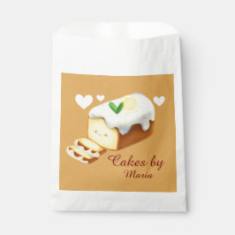 Citroenbrood met ijs bedankzakje