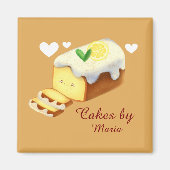 Citroenbrood met ijs magneet (Voorkant)