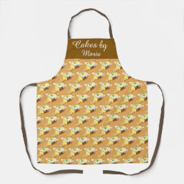 Citroenbrood met ijs schort