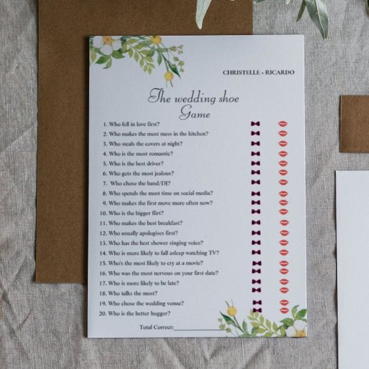 Citroenbruid & bruidegom Vrijgezellenfeest Game Ka Aankondiging