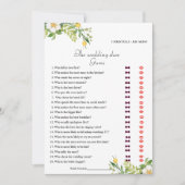 Citroenbruid & bruidegom Vrijgezellenfeest Game Ka Aankondiging (Voorkant)