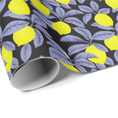 Citroencitrus, botanisch ontwerp. cadeaupapier (Rol Hoek)