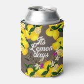 Citroendagen Bruin Blikjeskoeler (Blikje Voorkant)