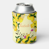 Citroendagen geel blikjeskoeler (Blikje Achterkant)