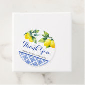 Citroendouche Bedankjes Labels (In situ)