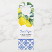 Citroendouche Flessenhanger (Voorkant)