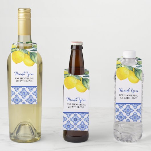 Citroendouche Flessenhanger (In situ)