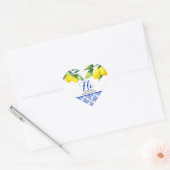 Citroendouche Hart Sticker (Envelop)