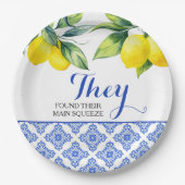 Citroendouche Papieren Bordje (Voorkant)