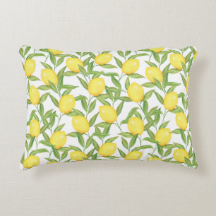Citroenen accent kussen