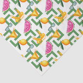 Citroenen & bikini's (Design 28 Geel/Sinaasappel s Tissuepapier (Detail)