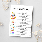 Citroenen bloesem groen Vrijgezellenfeest spel Kaa Kaart