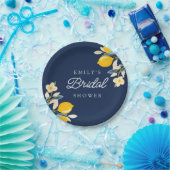 Citroenen Bruiloftsfeest Papieren Bordje (Feest)