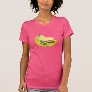 Citroenen citaat t-shirt