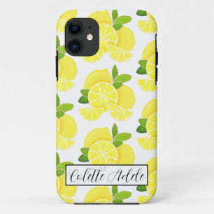 Citroenen citroenschijfjes tropisch geel fruit Case-Mate iPhone case