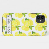 Citroenen citroenschijfjes tropisch geel fruit Case-Mate iPhone case (Achterkant (horizontaal))