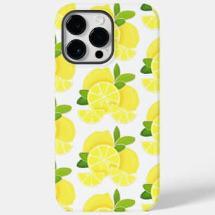 Citroenen citroenschijfjes tropisch geel fruit Case-Mate iPhone 14 pro max hoesje