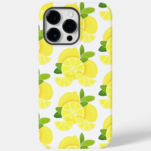 Citroenen citroenschijfjes tropisch geel fruit Case-Mate iPhone case (Achterkant)