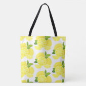 Citroenen citroenschijfjes tropisch geel fruit tote bag (Voorkant)