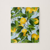 Citroenen Citrus fruit bloementuin Legpuzzel (Verticaal)
