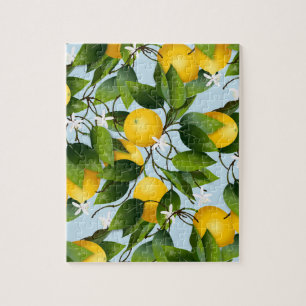 Citroenen Citrus fruit bloementuin Legpuzzel