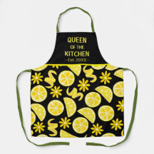 citroenen citrus limonade chef schattig geel zwart