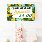 Citroenen Citrusfruit Limonade Kraam Spandoek (Insitu)