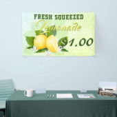 Citroenen Citrusfruit limonade stand Spandoek (Beurs)