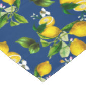 Citroenen, citrusvruchten, mediterrane kunst tafelkleed (Gekanteld)