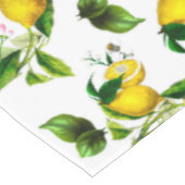 Citroenen, citrusvruchten, mediterrane kunst tafelkleed (Gekanteld)