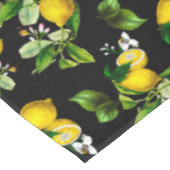 Citroenen, citrusvruchten, mediterrane kunst tafelkleed (Gekanteld)