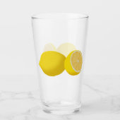 Citroenen Drink glas (Voorkant)