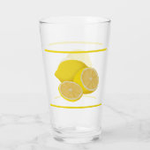 Citroenen Drink glas (Achterkant)