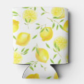 Citroenen en bladeren blikjeskoeler (Achterkant)