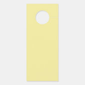 Citroenen en bladeren bruiloft gast niet storen deurhanger (Achterkant)