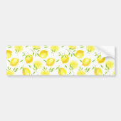 Citroenen en bladeren bumpersticker (Voorkant)