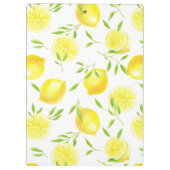 Citroenen en bladeren klembord (Achterkant)