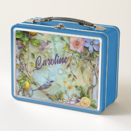 Citroenen en Blauwvogels Waterverf