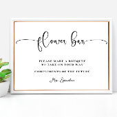 Citroenen en Bloemen Mimosa Bar Vrijgezellenfeest  Poster